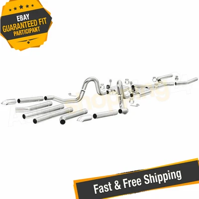 MagnaFlow 15893 Street Series Crossmember-Back Exhaust for 64-67 Chevy Malibu - Image 1 of 4