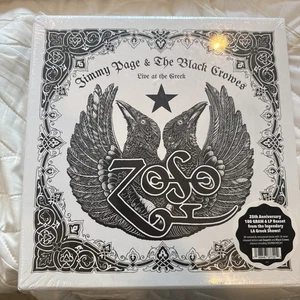 LIVE AT THE GREEK Jimmy Page & The Black Crowes 6 LP Vinyl Box Set [NEW/SEALED] - Picture 1 of 2