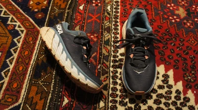 Hoka One One Gaviota 3 Womens Sz 9 B Running Shoes Blue Pink  Sneaker - Image 1 of 4