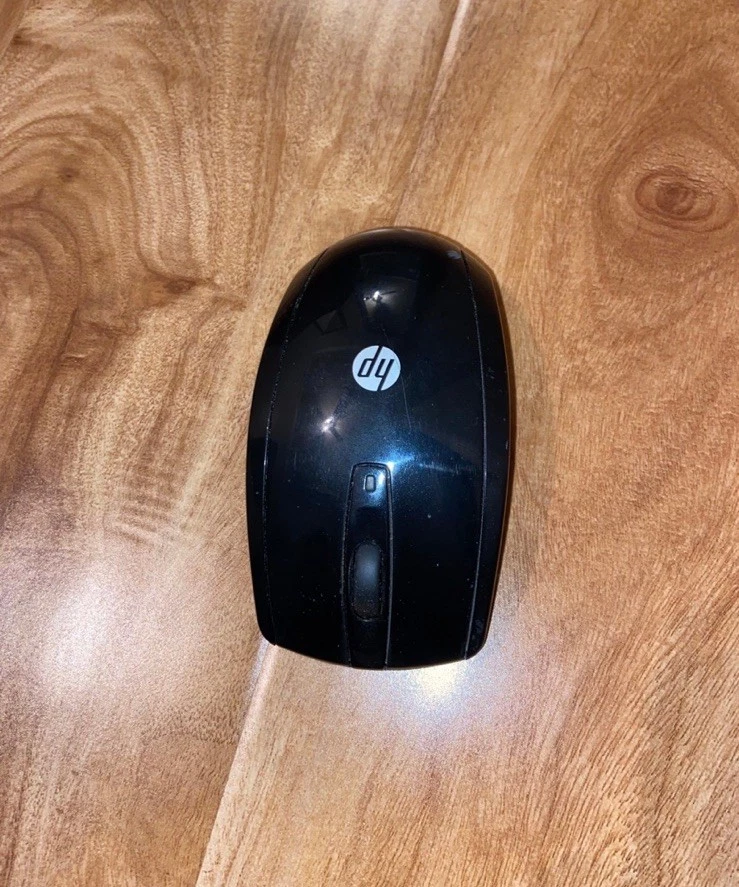 惠普无线黑色蓝牙鼠标适用于计算机或笔记本电脑滚轮人体工学设计 — 第 1/3 张图片