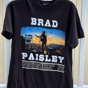 Maglietta Brad Paisley Crushin' It concerto tour 2015 med - Foto 1 di 5