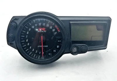 2005 05 Suzuki GSX-R 600 GSXR600 velocímetro tacómetro calibre grupo 36.715 millas Foto 1 de 4