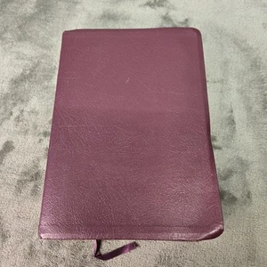Lebensanwendung Studienbibel NLT Burgund gebundenes Leder LP Daumen indiziert gebraucht - Bild 1 von 12