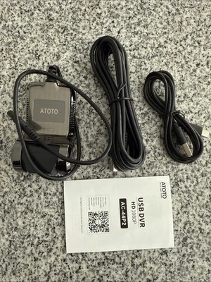 ATOTO AC-44P2 HD 1080p USB DVR Car Dash Camera - Image 1 of 3
