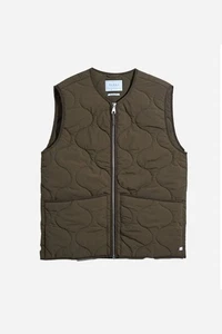 FARAH VINTAGE "CAMBPELL" VEST GILET CLOVE BROWN, NEW! MOD-CASUAL - Foto 1 di 1