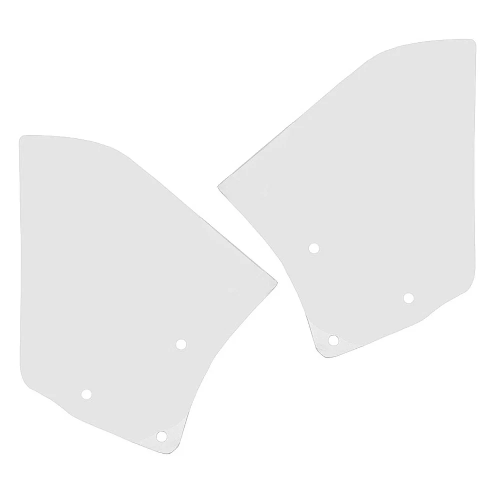 1968 69 Chevrolet Camaro Quarter Window Clear Glass Convertible Pair / 2 Pieces - Image 1 of 1