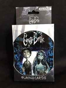 Tim Burton's Corpse Bride Playing Cards with Tin Box By Aquarius - Picture 1 of 4
