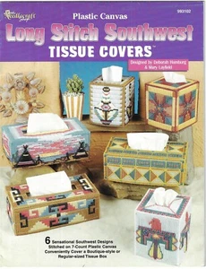 The Needlecraft Shop~Long Stitch Southwest ~Tissue Covers Plastic Canvas - Picture 1 of 2