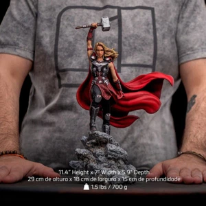 IRON STUDIOS Jane Foster Female Thor 11in Height Statue Figure Model Display - Picture 1 of 8
