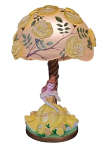 Disney Store Flower Princess Belle LED Figure Lamp Beauty and the Beast no box - Picture 1 of 10
