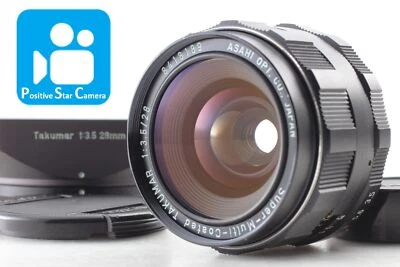 🎦👀✨N MINT✨ Asahi Pentax SMC Super Multi Coated Takumar 28mm f3.5 M42 JAPAN - Image 1 of 4