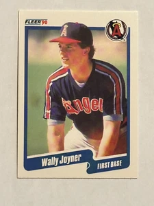 Wally Joyner (#136) - California Angels - 1990 Fleer Baseball - Bild 1 von 2