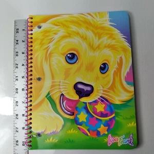 Lisa Frank Casey Notebook Happy Birthday 30 Years Puppy Spiral Notebook - Picture 1 of 7