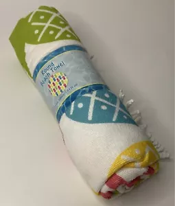 The Spring Shop Round Beach Towel •59” Diameter *NEW - Bild 1 von 5