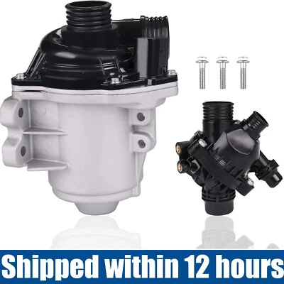Electric Engine Water Pump W/Thermostat For BMW 135i 135is 2008-13/335i 2007-13 - Image 1 of 4