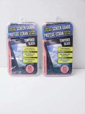 Protector de pantalla resistente a roturas (lote de 2) vidrio templado iPhone X + XS + 11 Pro Foto 1 de 4