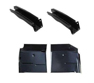 1960-66 Chevy & GMC C/K Pickup Front Cab Floor Pan Sections & Mounts - Image 1 of 4