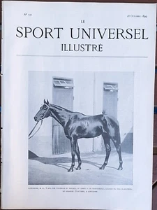 LE SPORT UNIVERSEL N171 CHEVAL HIPPISME ELEVAGE HACKNEY AUTOMOBILE VOITURETTES - Photo 1/9