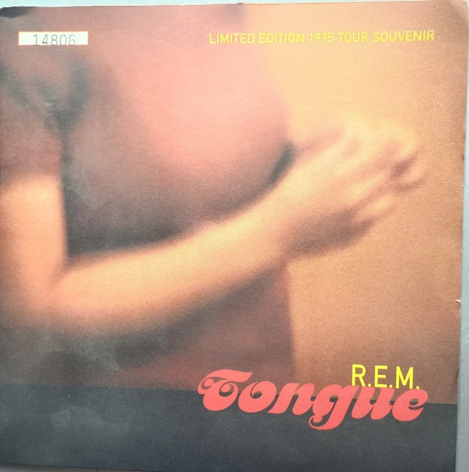R.E.M. Tongue 7"Single Numbered Limited 1995 Tour Edition With Booklet 14806 - Image 1 of 1