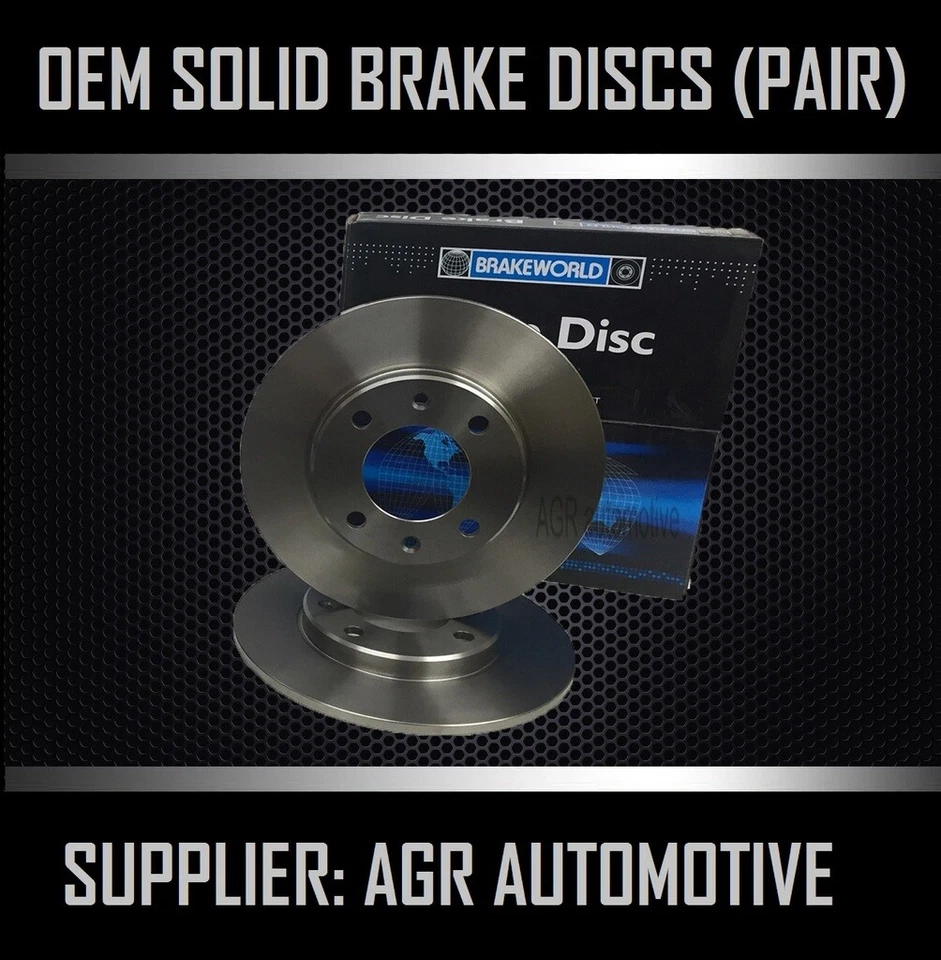 PREMIUM REAR DISCS RS3914 FOR MERCEDES-BENZ A-CLASS A180D 2004-12 - Image 1 of 1