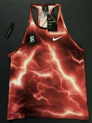 Regata feminina Nike Bowerman Track Aeroswift corrida solteira CV0018-687 nova com etiquetas - Imagem 1 de 4