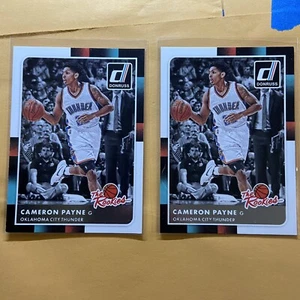 2x LOT Cameron Payne 2015-16 Donruss The Rookies RC #30 - Picture 1 of 2