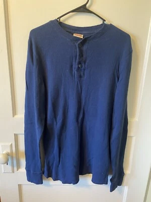 Boys Mossimo Supply Blue Long Sleeve Shirt Size XL 16/18 - Image 1 of 4
