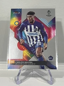 Carlos Baleba 2023-24 Topps Finest UEFA #58 Base RC Rookie Brighton - Picture 1 of 2