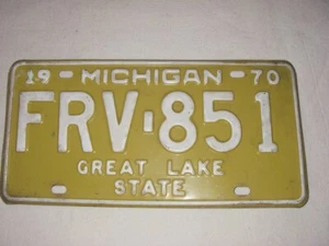 1970 MICHIGAN GREAT LAKE STATE (851) KAUFEN SIE 2 TELLER VON UNS FÜR EINE VERSANDGEBÜHR - Bild 1 von 2