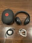 Beats By Dre Studio Wireless Headphones Case Extra Cables