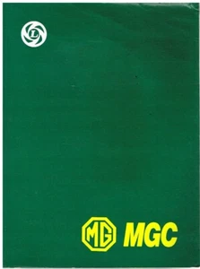 MG MGC ROADSTER & GT COUPE (1967-69) FACTORY WORKSHOP MANUAL - Picture 1 of 1