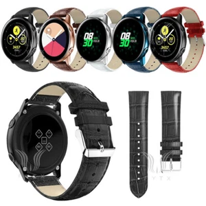 Cinturino da polso in pelle per Samsung Galaxy Watch attivo 2 44 mm 40 mm - Foto 1 di 14