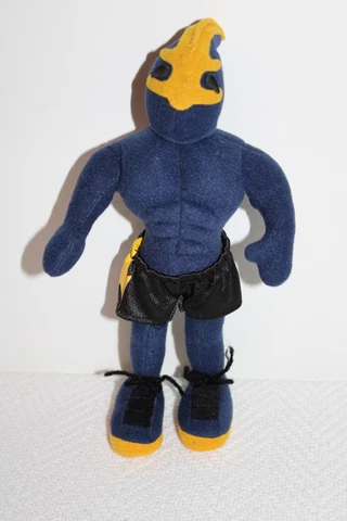 Very Rare Golden State Warriors "Thunder" Mascot Plush Stuffed Figure 9" Cover