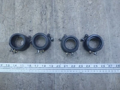 Honda CBR600 2001 F4i H439-3) juego de botas de admisión de aire del motor con abrazaderas Foto 1 de 4