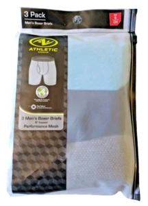 Brand New In Package Athletic Works  Boys Boxer Briefs S/Ch 28-30 3 Pack - Picture 1 of 7