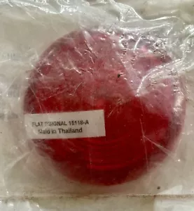15118 1973-1985 FX FXE FXWG FXST FXR XL HARLEY FLAT RED TURN SIGNAL LENS NOS - Picture 1 of 1