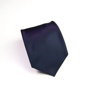 Dolce & Gabbana Designer Krawatte Marineblau Grau Streifen Zweifarbig Seide - Bild 1 von 8