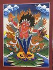 Original Hand Painted Furba Bajra Kilaya Tibetan Thangka Painting