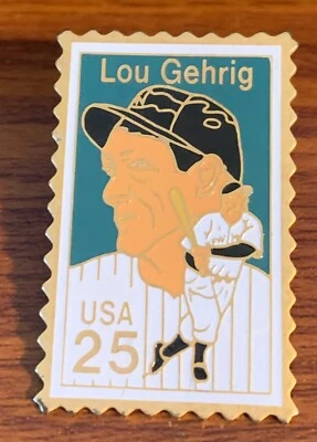 Jayne Co. Lou Gehrig 邮票 25 美分徽章 — 第 1/2 张图片