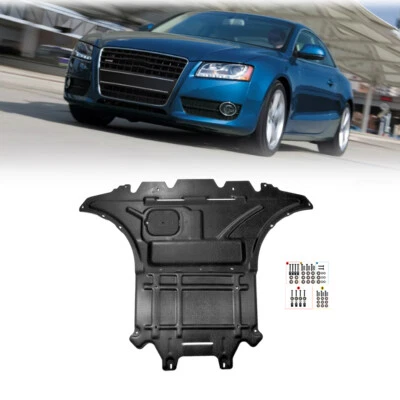 Protector contra salpicaduras de motor 2 piezas para Audi A5 S5 2009-17 debajo del escudo del motor placa de cubierta Foto 1 de 4