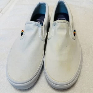 Vans Unisex Classic White Casual Shoes Sneakers Size M 7.5 W.9 Colorful - Picture 1 of 9