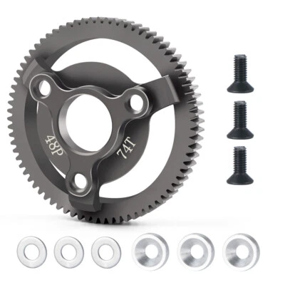 1/10 RC Spur Gear 74T 76T 83T 86T 90T 48P For 1/10 Traxxas Slash 2wd 2.4G TSM - Bild 1 von 4