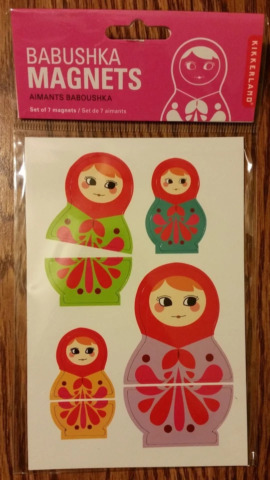 Кухонный холодильник/шкафчик русская матрешка магниты бабушка/матрешка. НОВЫЙ! - Изображение 1 из 1