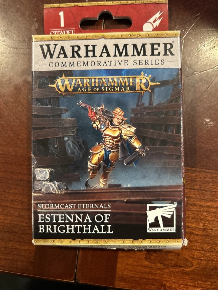 NIB Estenna Of Brighthall / Warhammer / Age Of Sigmar / AoS / Stormcast Eternals - Image 1 of 1