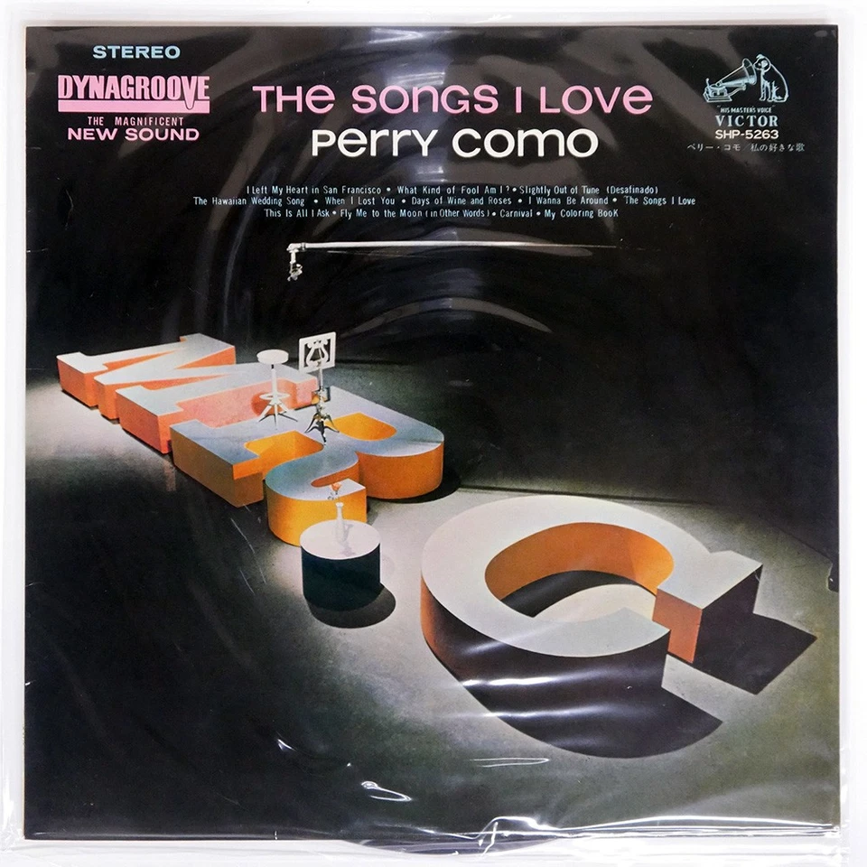 PERRY COMO THE SONGS I LOV VICTOR SHP-5263 Japan LP - Image 1 of 1