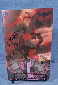 HARLEY QUINN #51 Jenny Frison FOIL SIGNED mit COA #967/1000 Limited Edition 51 - Bild 1 von 9