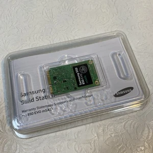 SAMSUNG SSD 850 EVO mSATA 500GB MZMLN500HMJP MZ-M5E500 w Manual NWOB - Picture 1 of 6