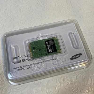SAMSUNG SSD 850 EVO mSATA 500GB MZMLN500HMJP MZ-M5E500 w Manual NWOB - Image 1 of 4