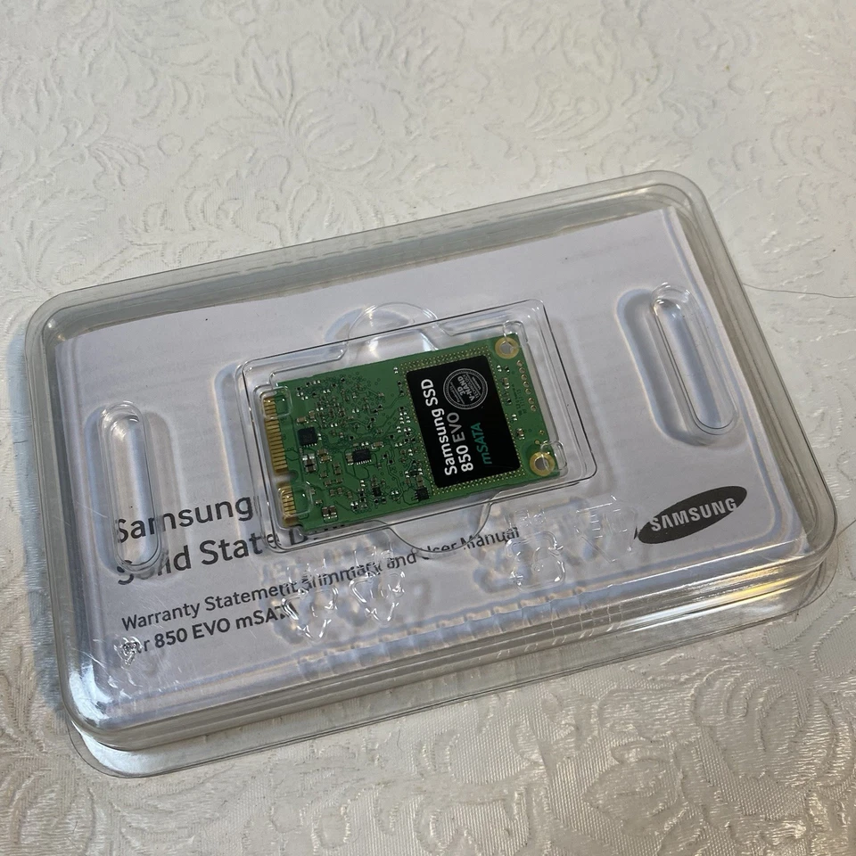 SAMSUNG SSD 850 EVO mSATA 500GB MZMLN500HMJP MZ-M5E500 w Manual NWOB - Image 1 of 4