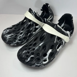 Merrell Hombres Talla 6.5 Hydro Moc Zapatos para Agua Sandalias Sin Cordones Negro Blanco Remolino Camuflaje - Imagen 1 de 7
